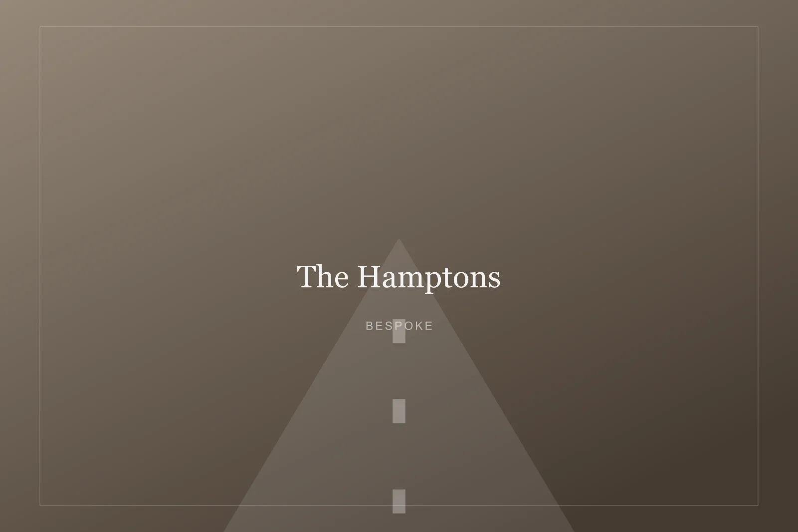 The road from New York City to The Hamptons